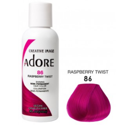 Adore Semi-Permanent Hair Colour - Raspberry Twist 86
