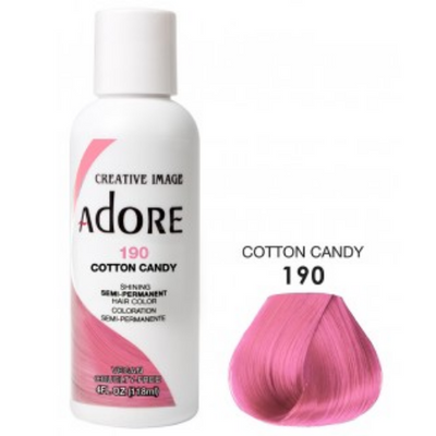 Adore Semi-Permanent Hair Colour - Cotton Candy 190
