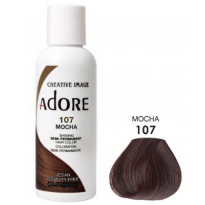 Adore Semi-Permanent Hair Colour - Mocha 107