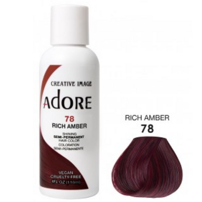 Adore Semi-Permanent Hair Colour - Rich Amber 78