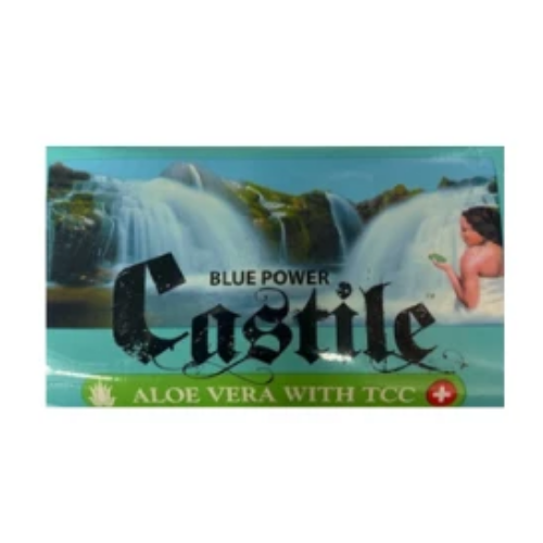Blue Power Castile Soap - Aloe Vera with TCC 110g