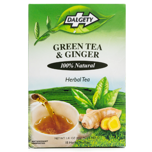 Dalgety Green Tea & Ginger - 18 Teabags