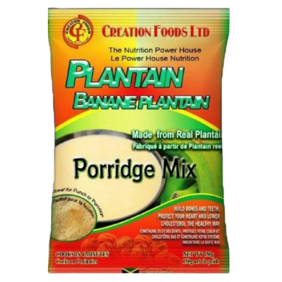 Creation Foods Plantain Porridge Mix