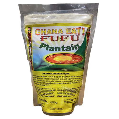 Ghana Eat! Fufu Plantain 680g