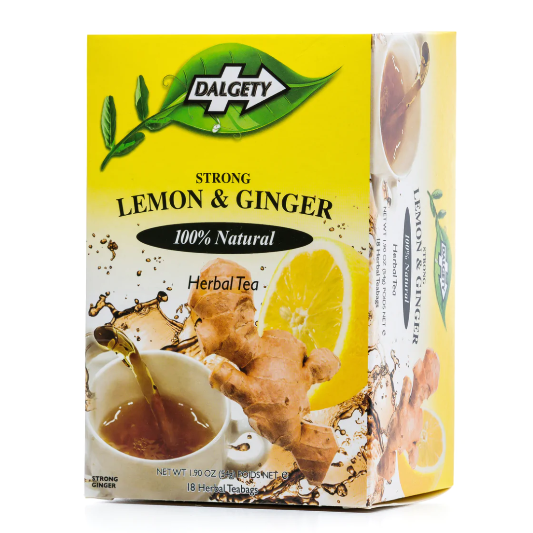 Dalgety Lemon & Ginger Tea - 18 Tea Bags