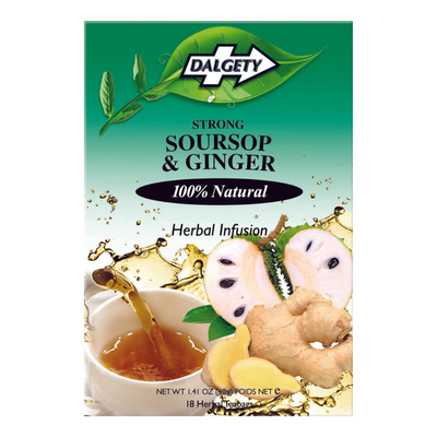 Dalgety Soursop & Ginger - 18 Tea Bags