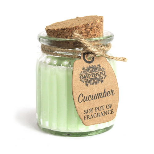 Cucumber Soy Pot of Fragrance Candle