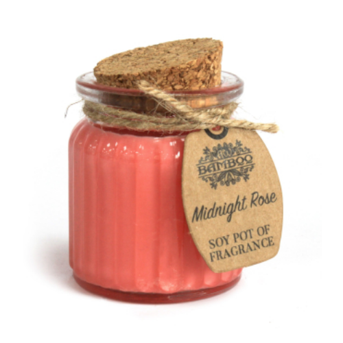 Midnight Rose Soy Pot of Fragrance Candle
