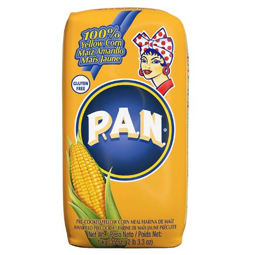 Harina PAN Pre-Cooked Yellow Maize Meal 1kg