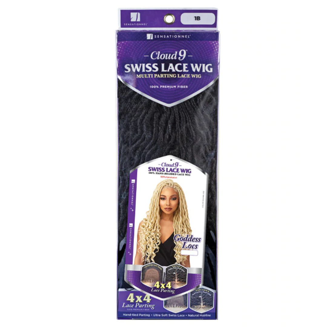 Cloud 9 Braided Synthetic Lace Wig - Goddess Locs