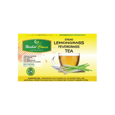 Herbal Choice Strong Lemongrass Fevergrass Tea - 24 Tea Bags