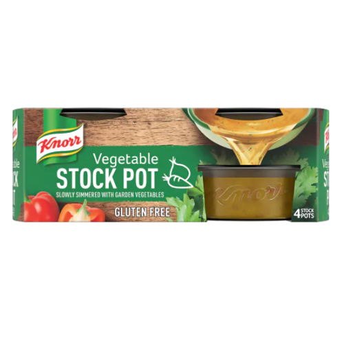Knorr Vegetable Stock Pots x 4
