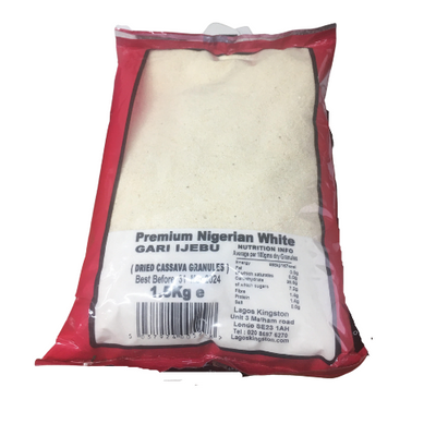 Lagos Kingston Premium Nigerian White Gari Ijebu 1.5kg