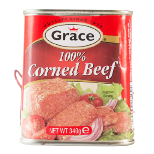 Grace 100% Corned Beef 340g