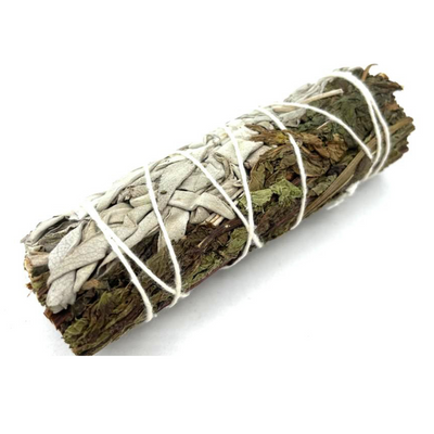 Smudge Stick - White Sage & Peppermint 10cm