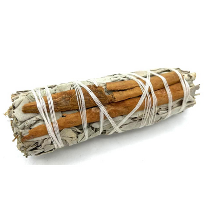 Smudge Stick - White Sage & Cinnamon 10cm