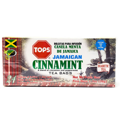 Tops Jamaican Cinnamint - 24 Tea Bags