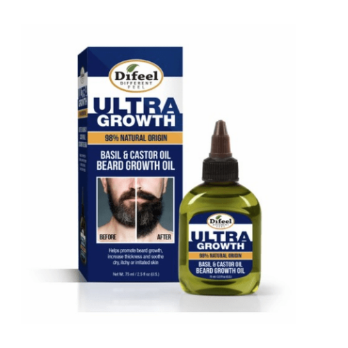 Difeel Ultra Growth Basil & Castor Oil Beard Growth Oil 75ml