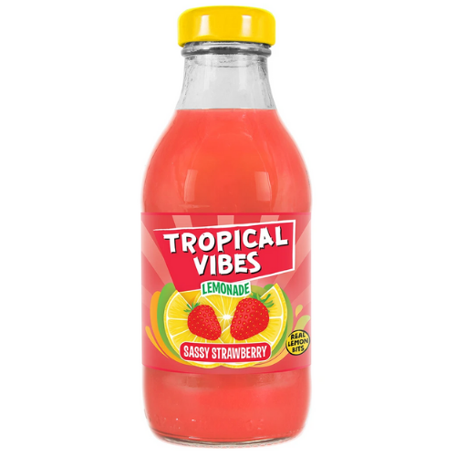 Tropical Vibes Sassy Strawberry Lemonade 300ml