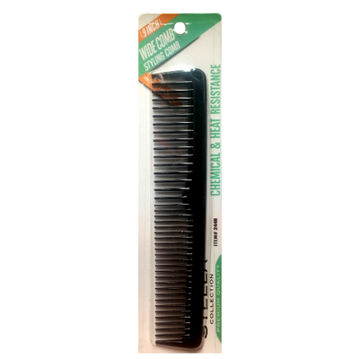 Stella Collection 9" Wide Comb Styling Comb