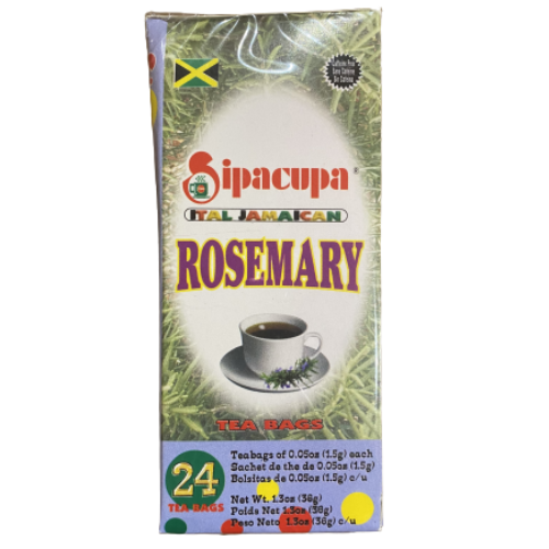 Sipacupa Ital Jamaican Rosemary Tea - 24 Tea Bags