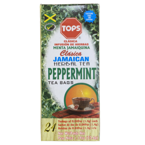 Tops Jamaican Peppermint Tea - 24 Tea Bags