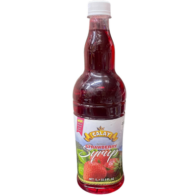 Calay Strawberry Flavoured Syrup 1L