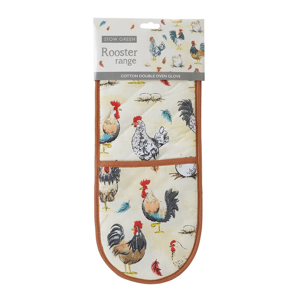 Rooster Double Oven Glove