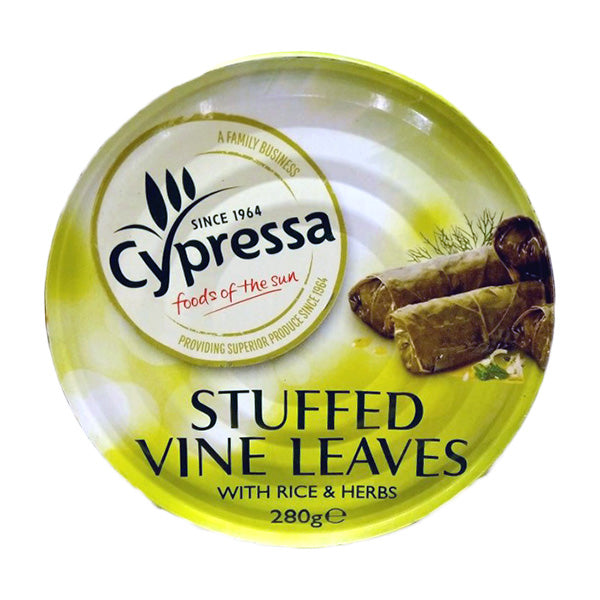 Cypressa Stuffed Vine Leaves With Rice & Herbs 280g