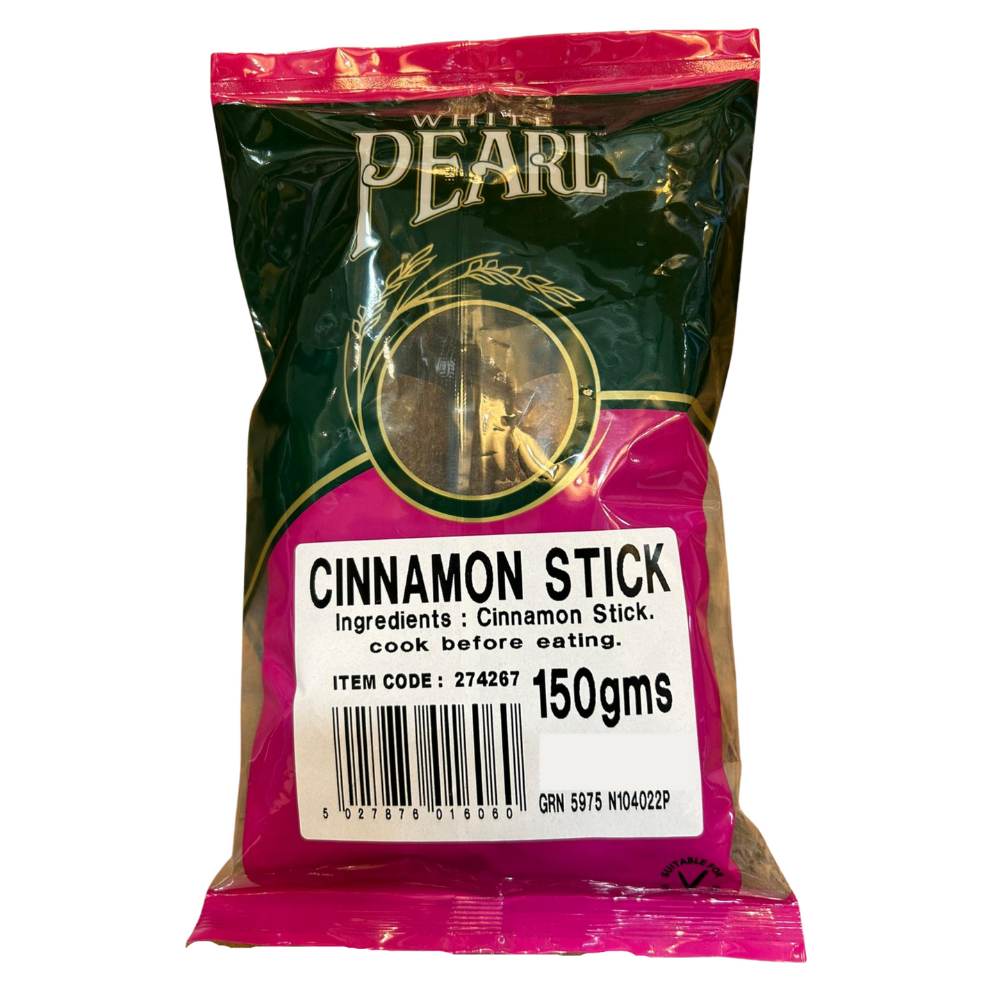 White Pearl Cinnamon Sticks 150g