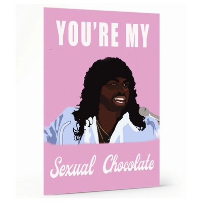 Sexual Chocolate Card A5