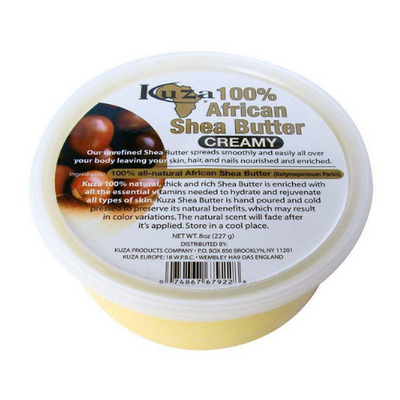 Kuza 100% African Shea Butter Creamy 8oz