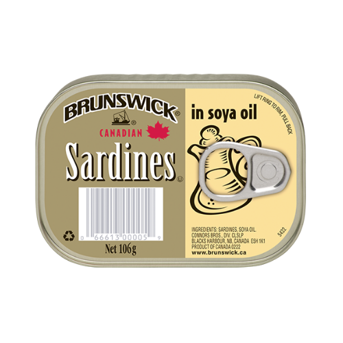 Brunswick Sardines in Soya Oil 106g