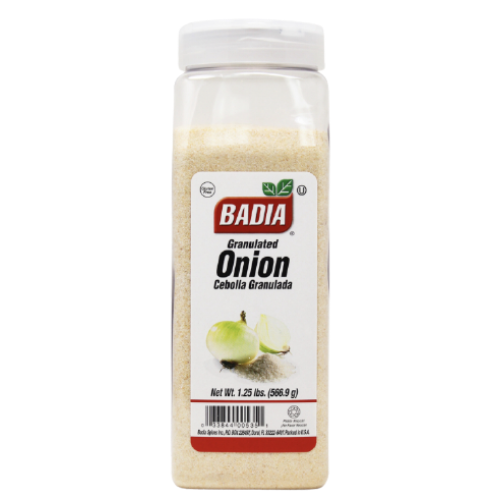 Badia Granulated Onion 1.25 lbs