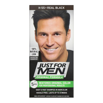 Just for Men Original Formula Men's Hair Color - Real Black H-55