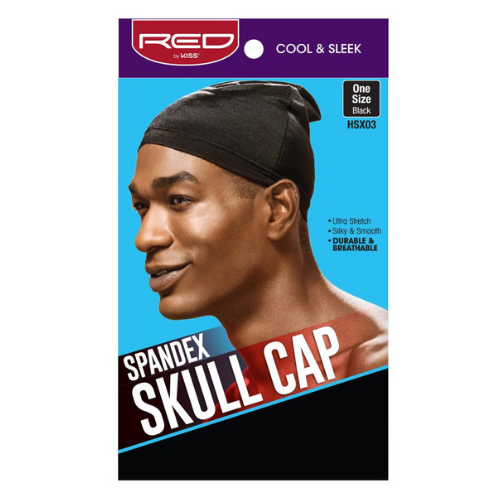 Spandex Skull Cap - Black