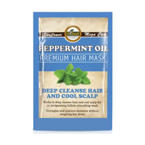 Difeel Peppermint Oil Hair Mask Sachet 50g