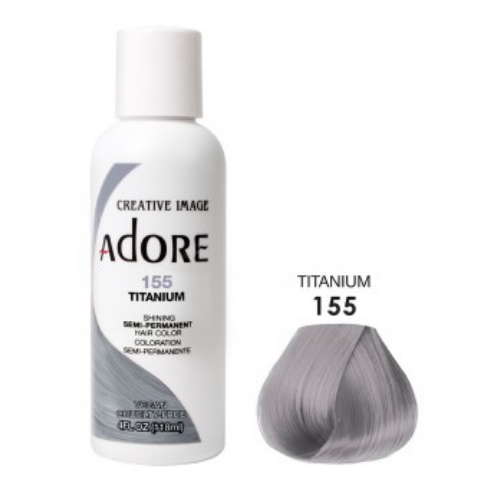 Adore Semi-Permanent Hair Colour - Titanium 155