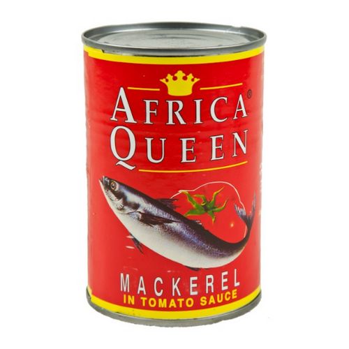 African Queen Mackerel in Tomato Sauce 425g