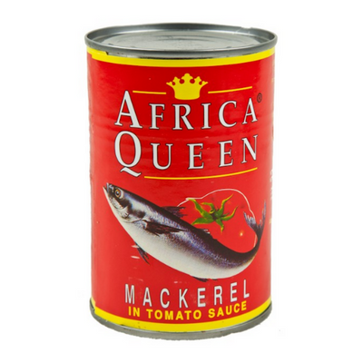 African Queen Mackerel in Tomato Sauce 425g