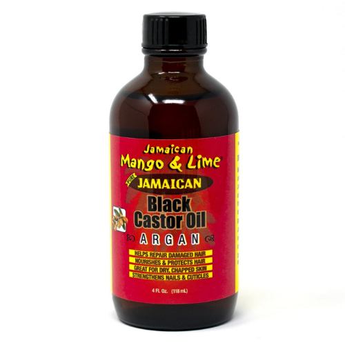Jamaican Mango & Lime Black Castor Oil - Argan 4oz