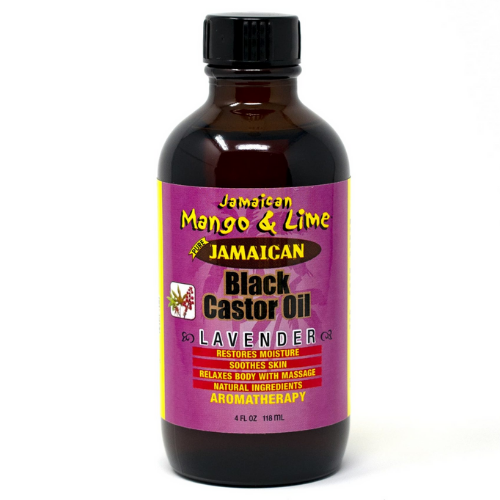 Jamaican Mango & Lime Black Castor Oil - Lavender 4oz