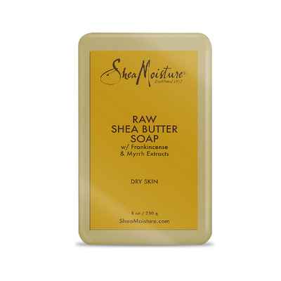 Shea Moisture Raw Shea Butter Soap with Frankincense & Myrrh Extracts 230g