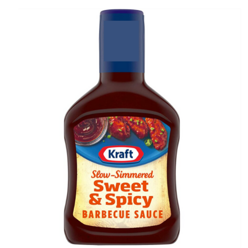 Kraft Slow-Simmered Sweet and Spicy Barbecue Sauce 510g