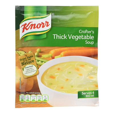 Knorr Crofter's Thick Vegetable Soup 75g 