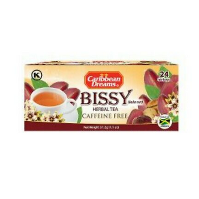 Caribbean Dreams (Kola Nut) Bissy Herbal Tea - 24 Tea Bags