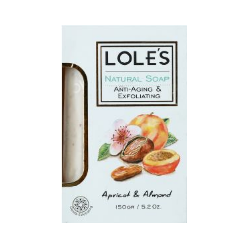Lole's Natural Soap Apricot and Almond 150g 