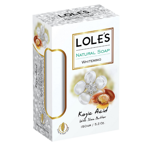 Lole's Natural Soap Lightening Kojic Acid With Shea Butter 150g 