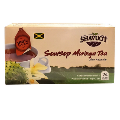 Shavuot Soursop Moringa Tea 24 tea bags ( 36g)