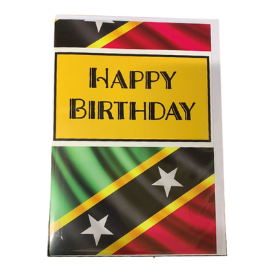 House Of Meba "Happy Birthday" Flag Card